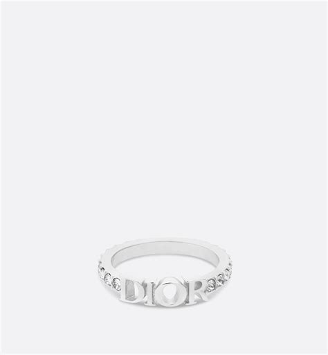 silver ring dior|dior ring size chart.